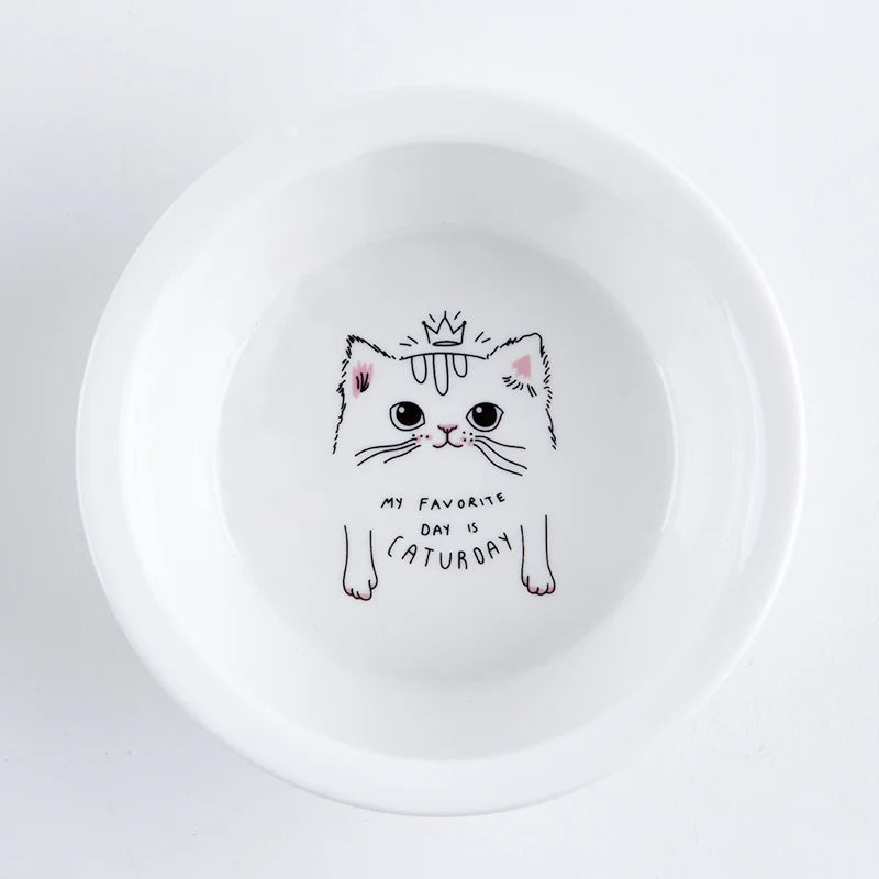 Elevated Ceramic Pet Bowl