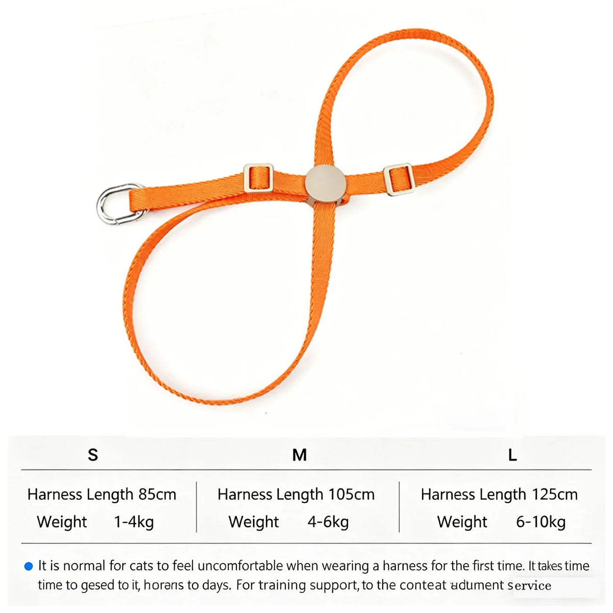 Escape Proof Cat Harness & Leash Set
