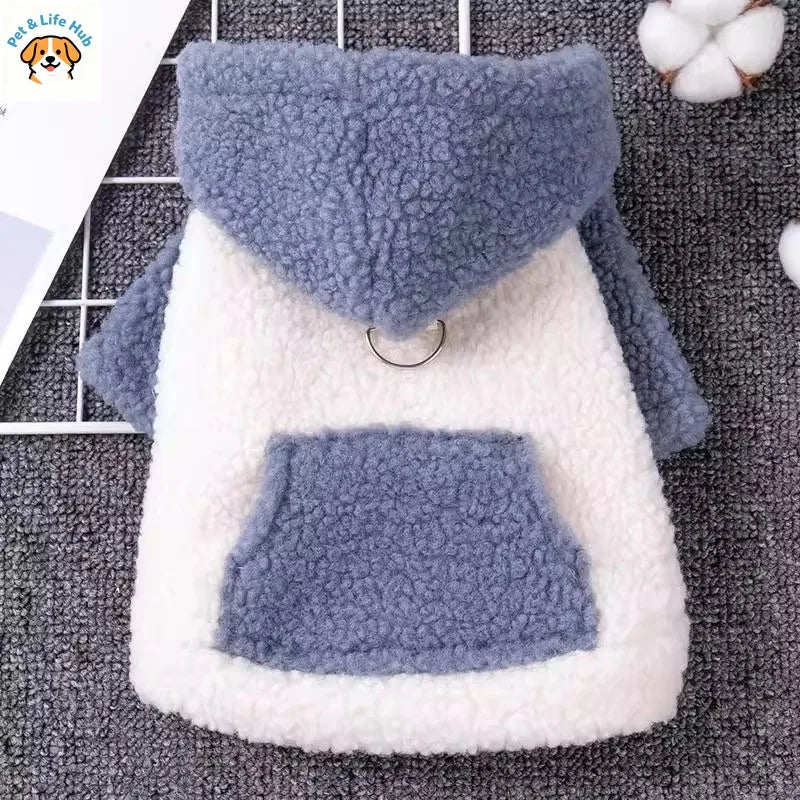 Fleece Hoodie for your pup.