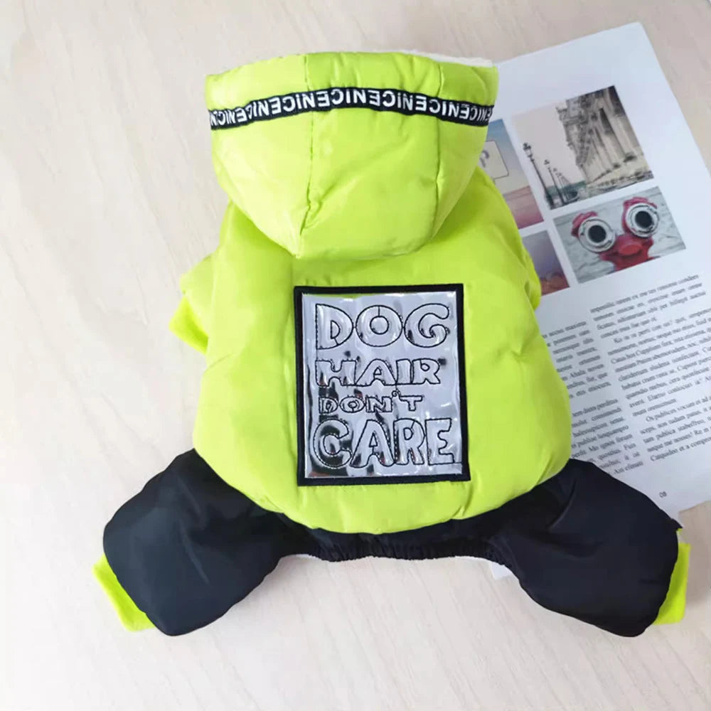 Windproof Winter Snow Coat for Small Dogs