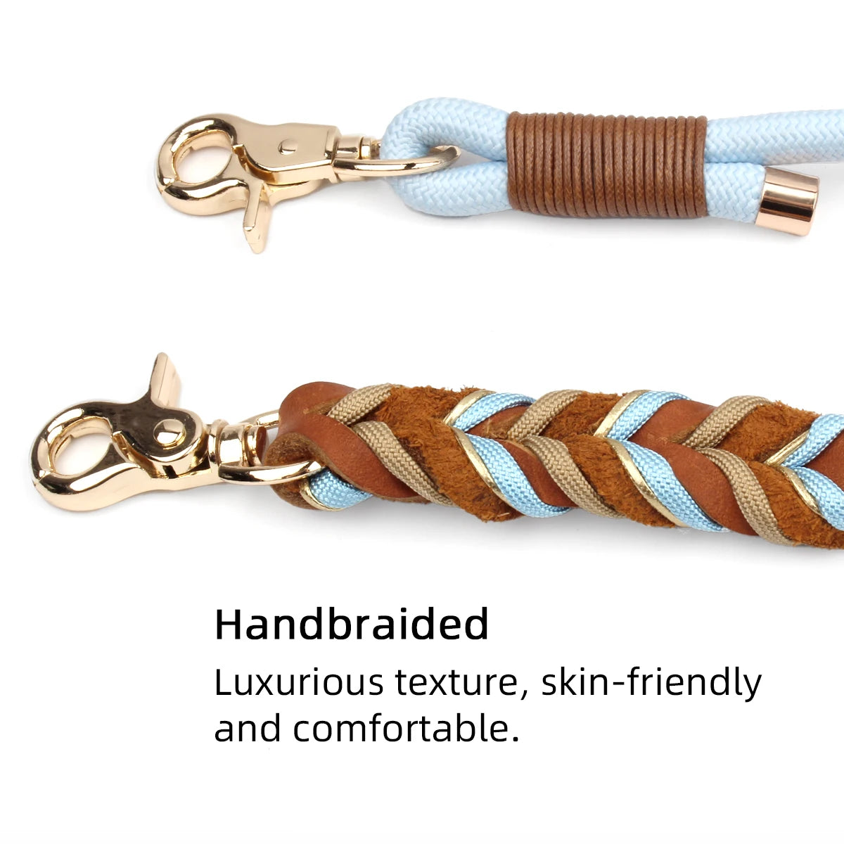 Cross body Leather Leash