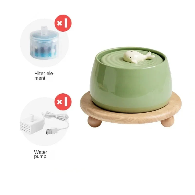 Ceramic Automatic Circulating Filter Water Dispenser