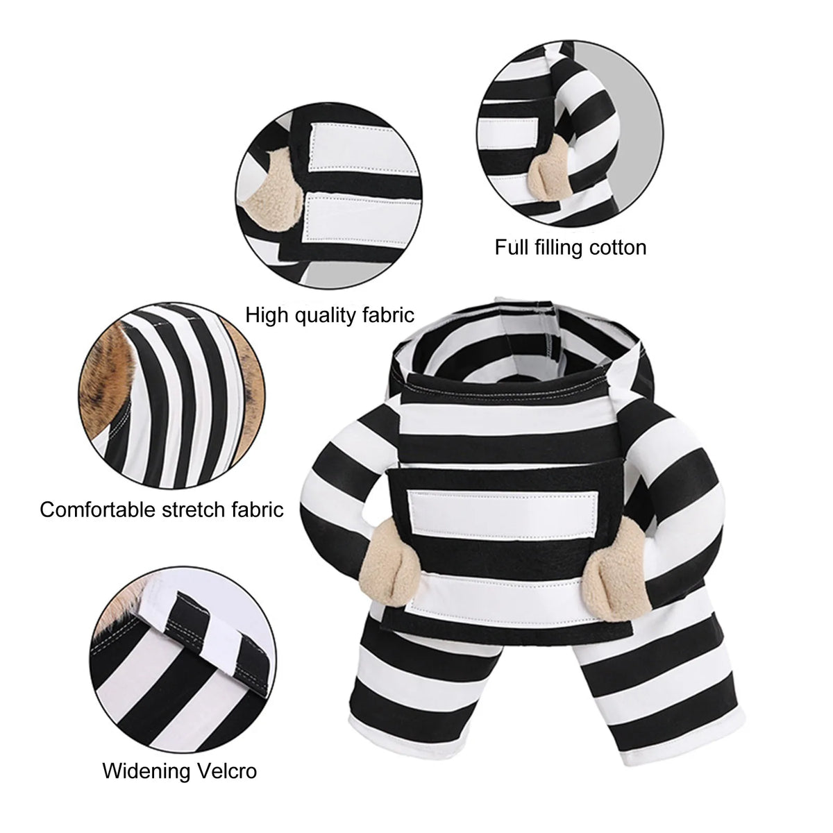 Halloween Prisoner Costume for your little criminal