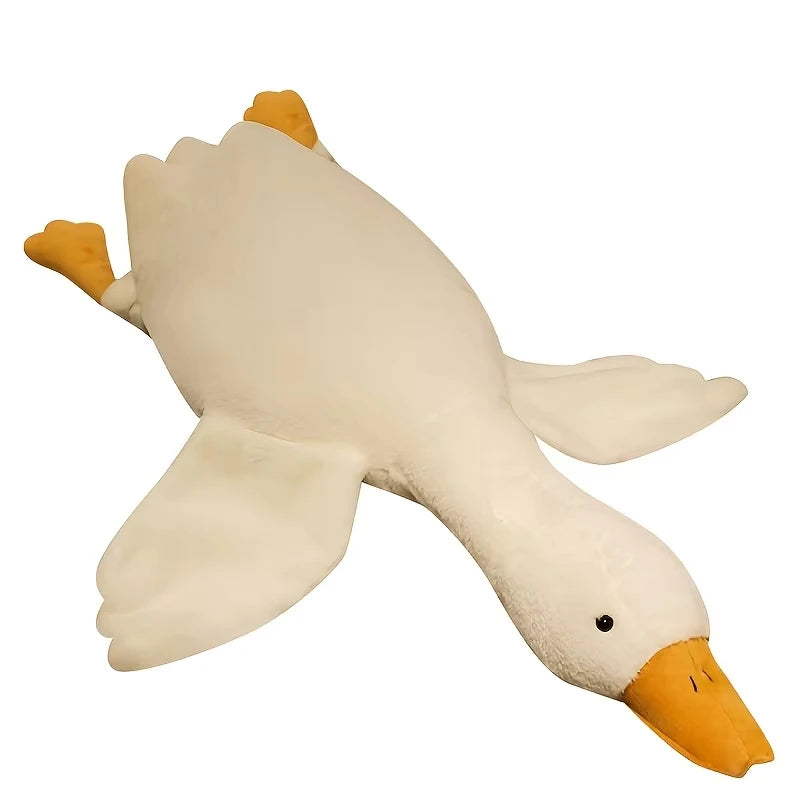Large Plush White Duck Friend for Your Pup