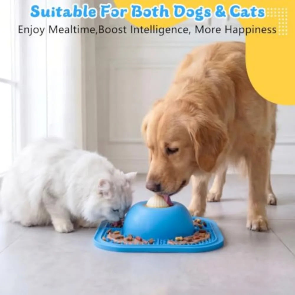 Slow Anti-Slip Feeder Bowl & Lick Mat