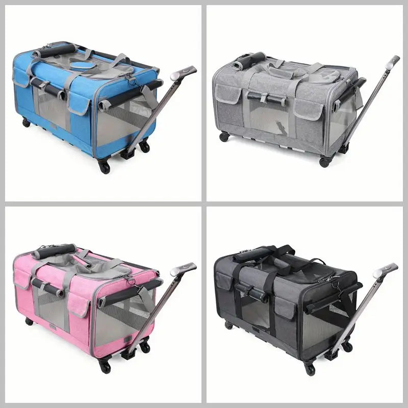 Large Portable Pet Trolley Carrier.