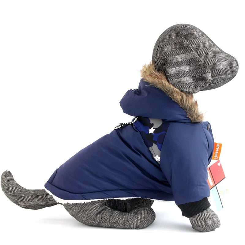 Waterproof winter jacket for your pup.