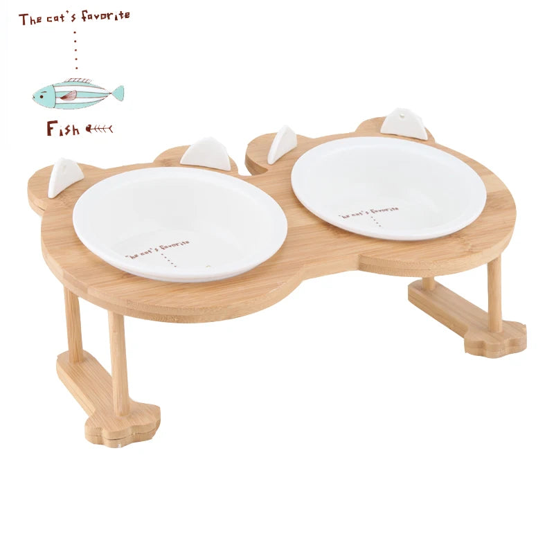 Elevated Ceramic Pet Bowl
