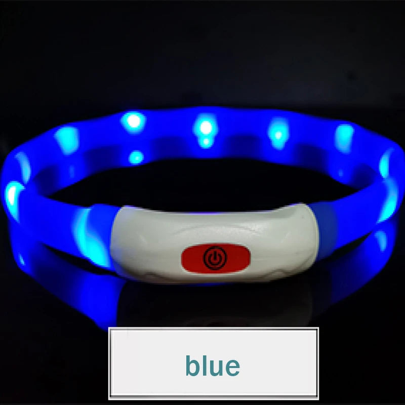 LED  USB  Rechargeable Collar for your pup.