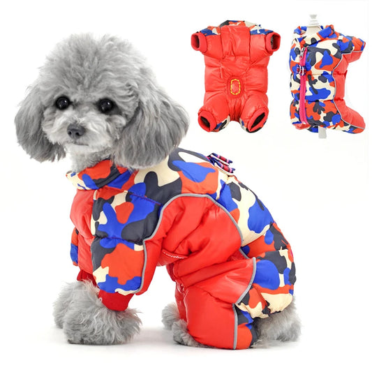 Waterproof & Reflective Jumpsuit for your pup.