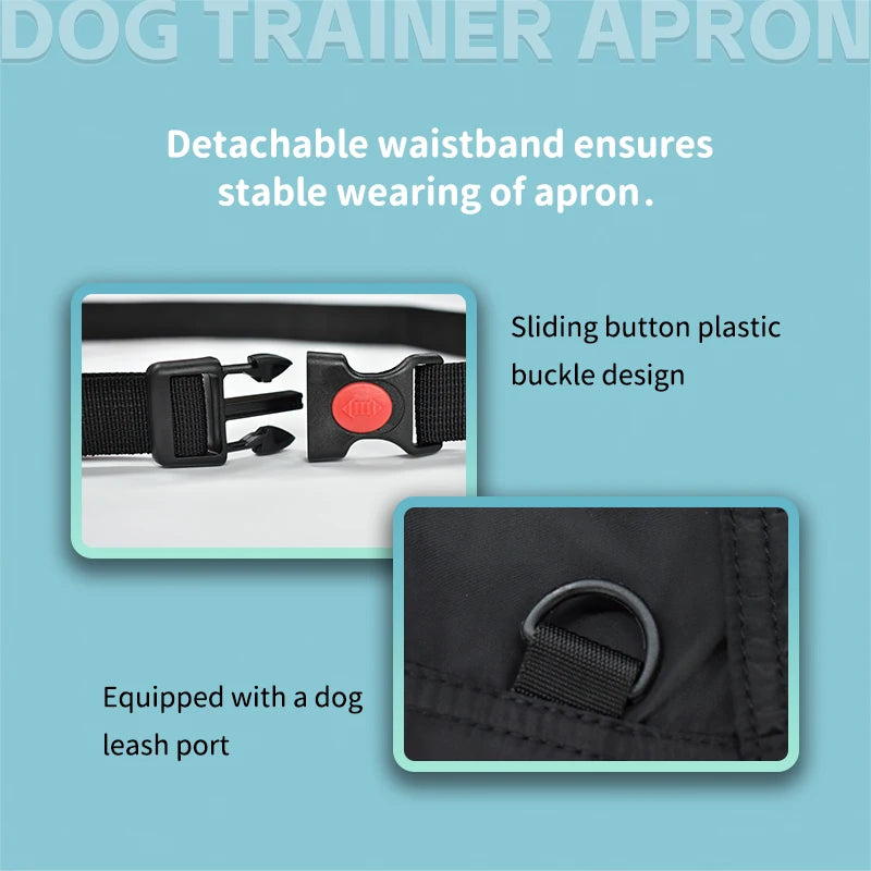 Dog Trainer Apron with Multi Pockets