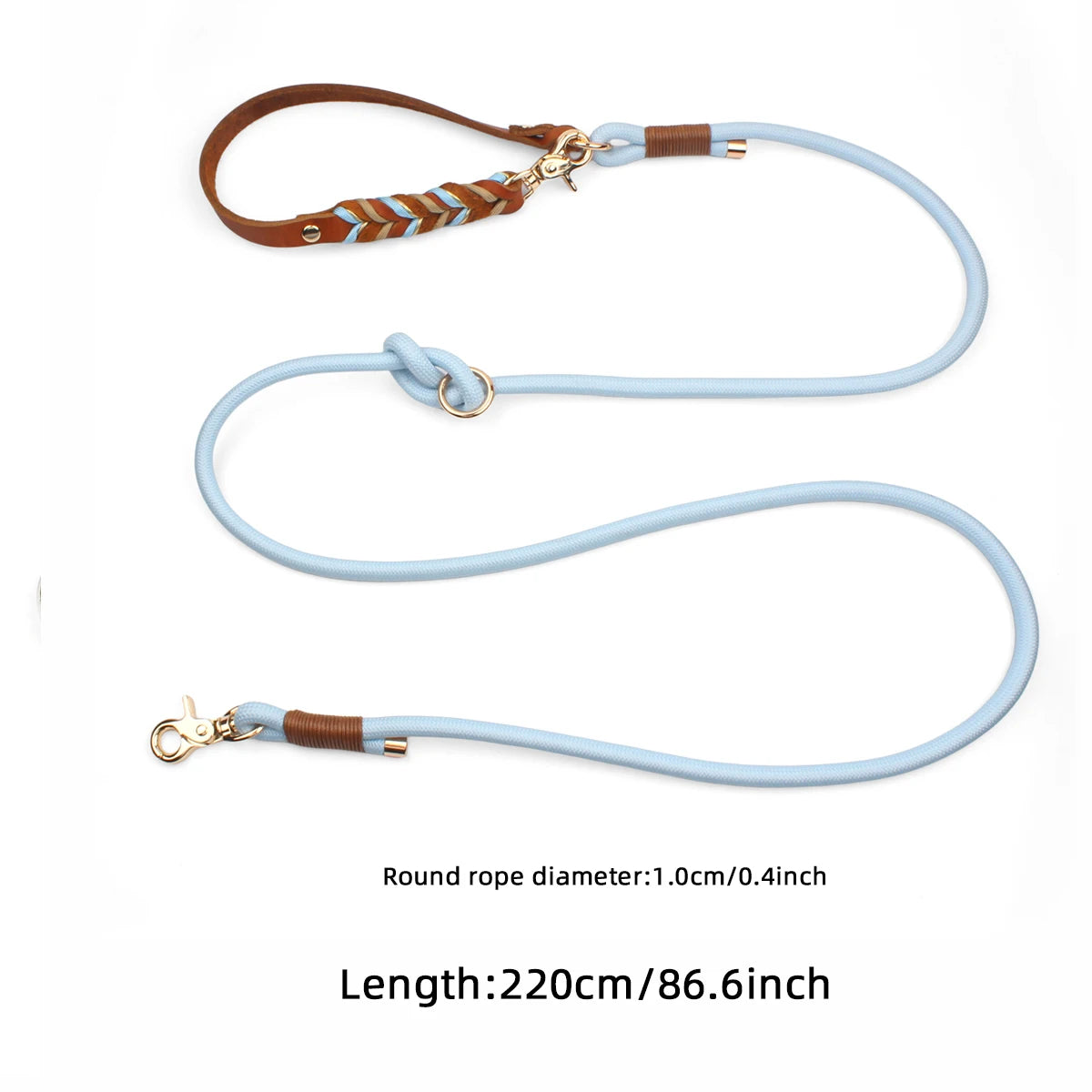 Cross body Leather Leash