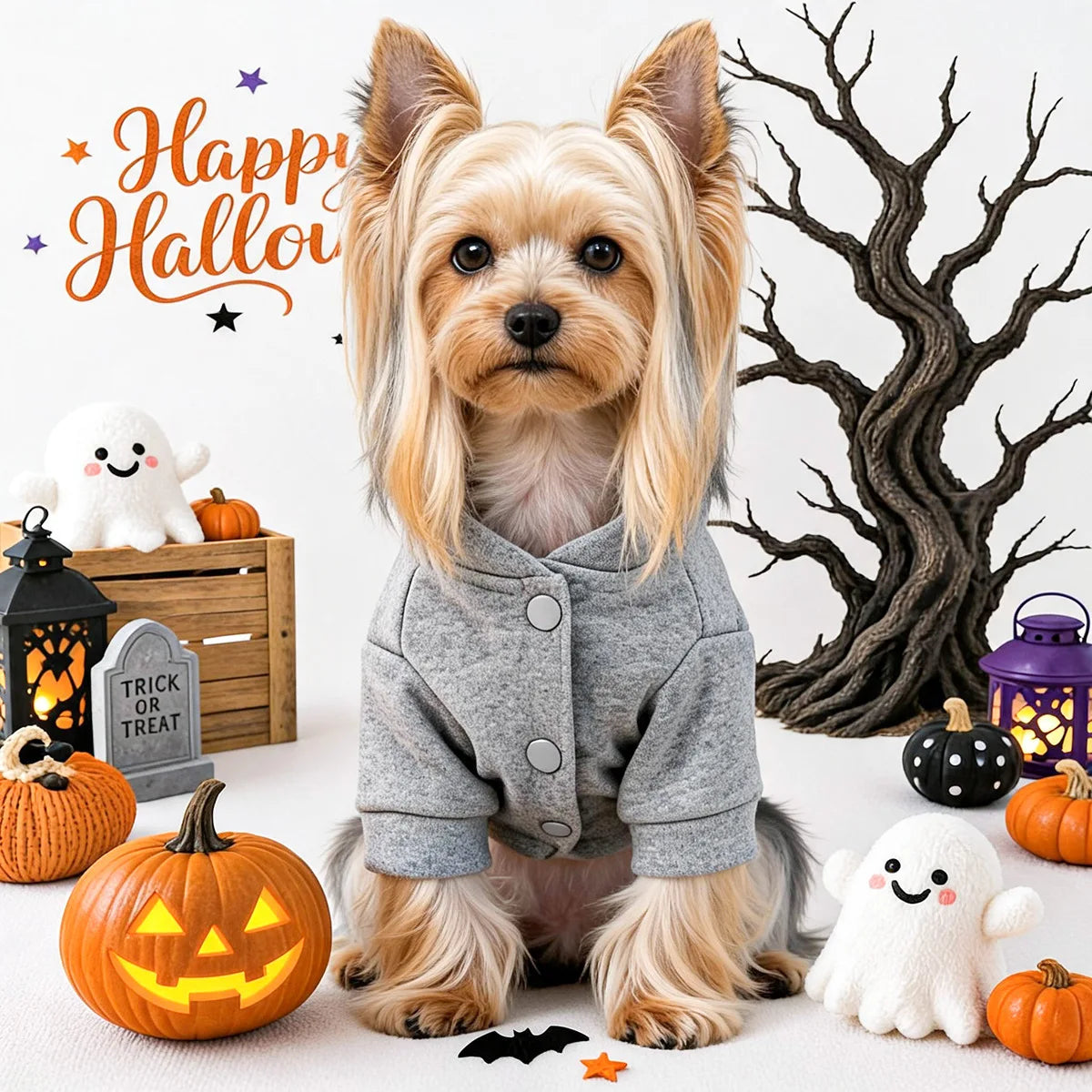Halloween Good Witch Print Sweatshirt for Small your Dog