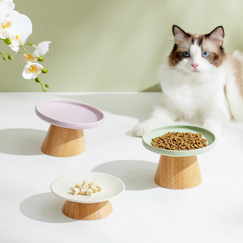 Elevated Ceramic Food / Water Bowl