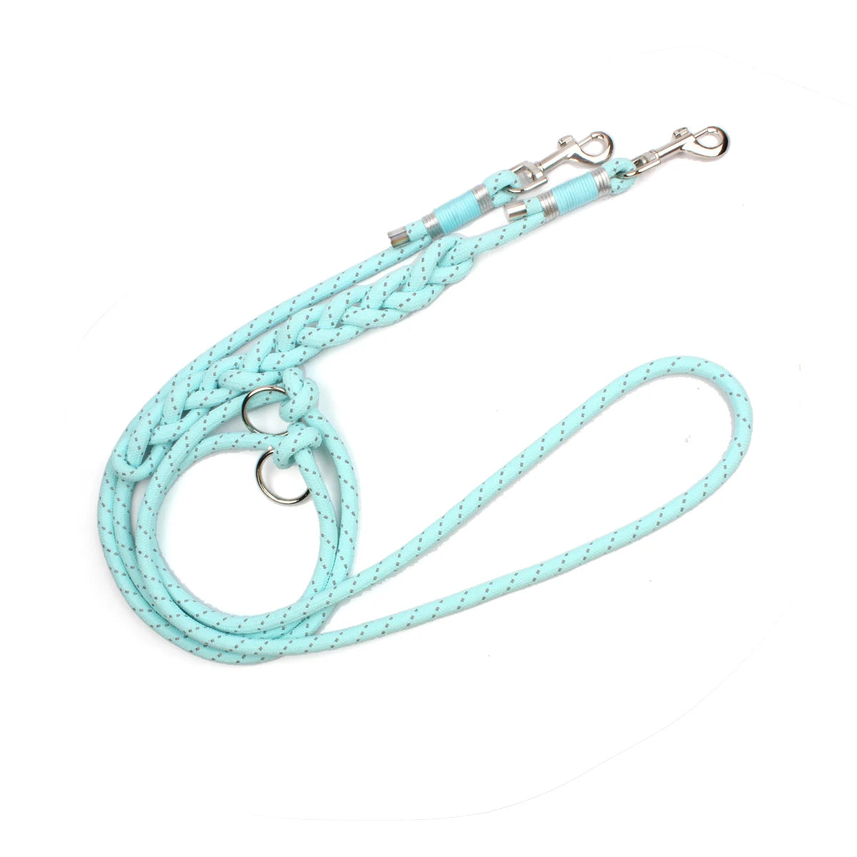 Adjustable Free Hands Reflective Nylon Leash