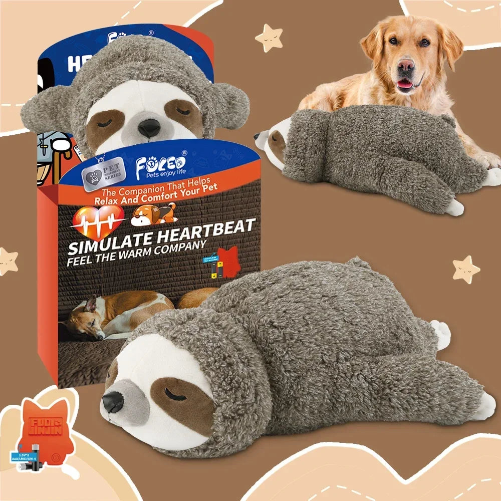 Sloth Heartbeat Toy for Stress Relief and Soothing.