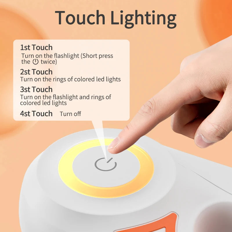 LED Retractable Leash for walking at night with your pup.