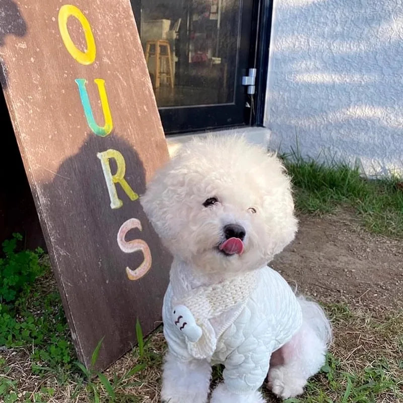 Thick Warm Cotton Jacket for your pup.