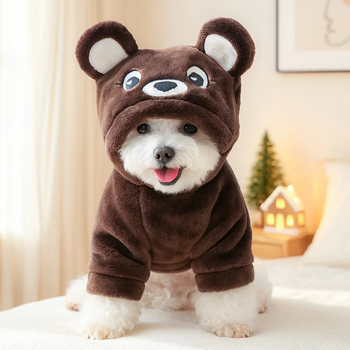 Flannel Hoodie for your pup.