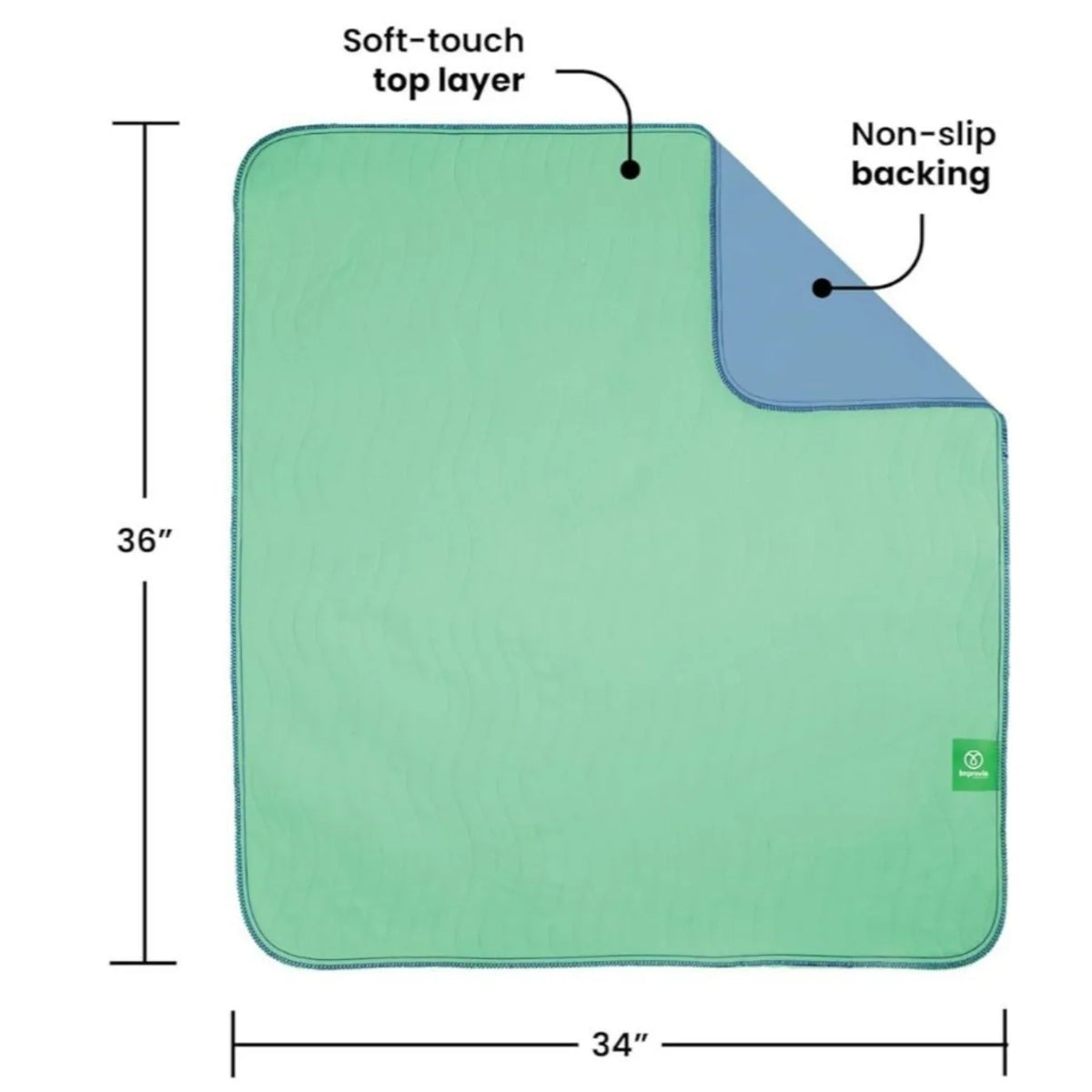 Reusable Waterproof Mat for your pup.