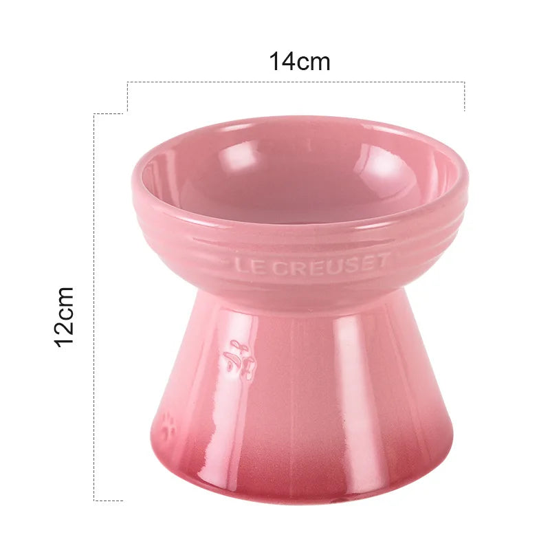 Elevated Bowl for Cervical Spine Protection