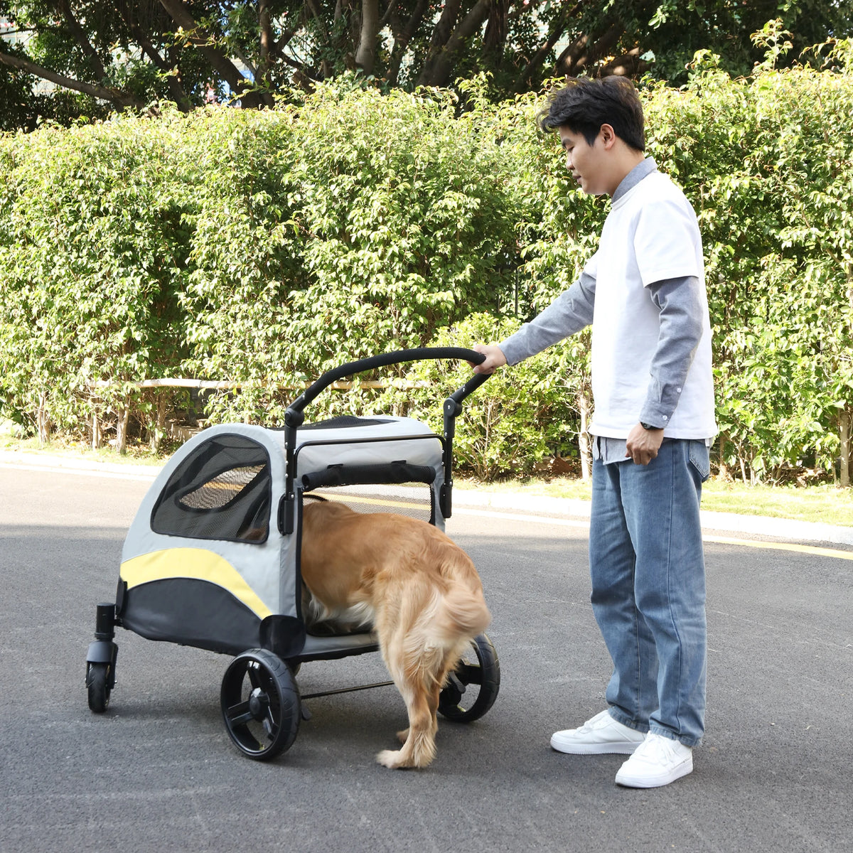 4 Wheeled Dog/Cat Stroller