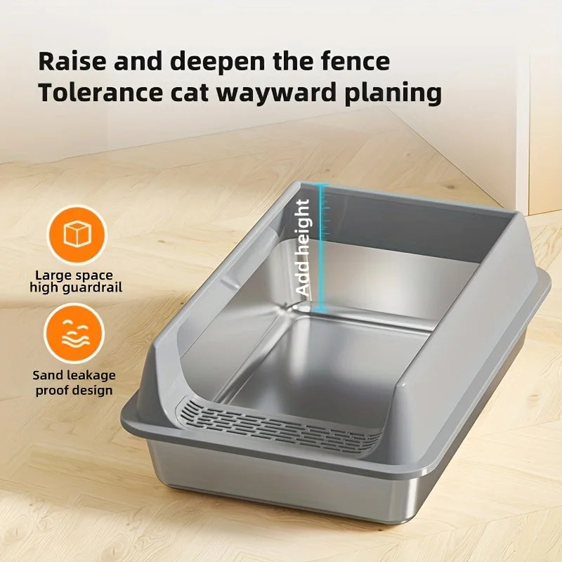 Stainless Steel Litter Box