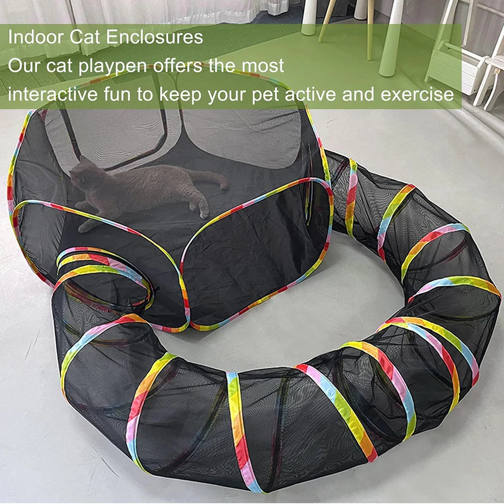 Cat Tunnel with Storage Bag