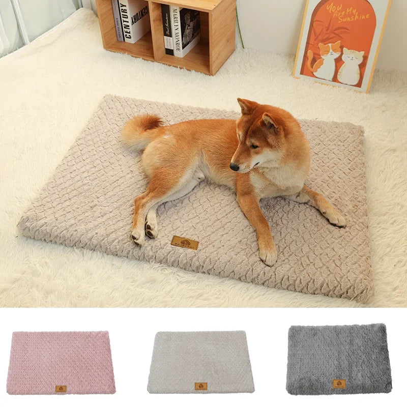 Washable Faux Fur Cover Orthopedic Waterproof Bed