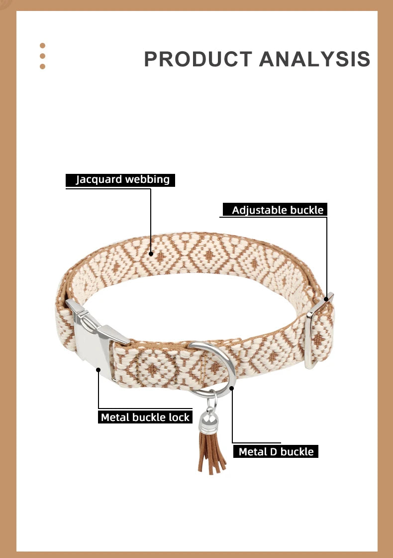 Durable Nylon Rope Braided Adjustable Leash