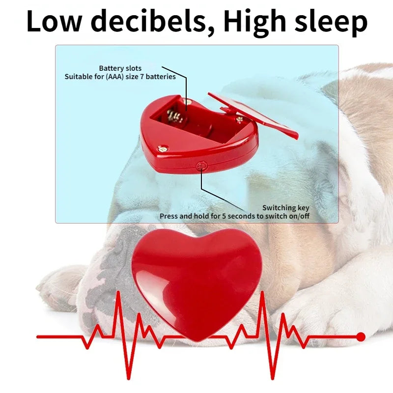 Pet Heartbeat Snuggle Anxiety Relief Sleep Aid Doll  (Our Ruby loved this doll.)