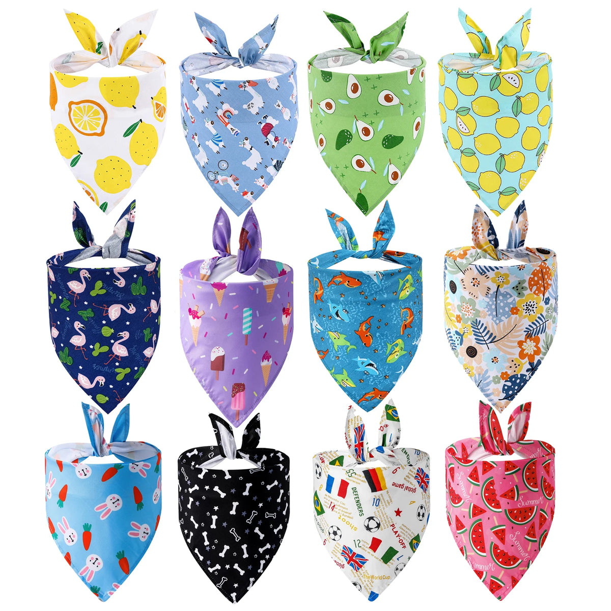 Dog Bandana Washable Adjustable