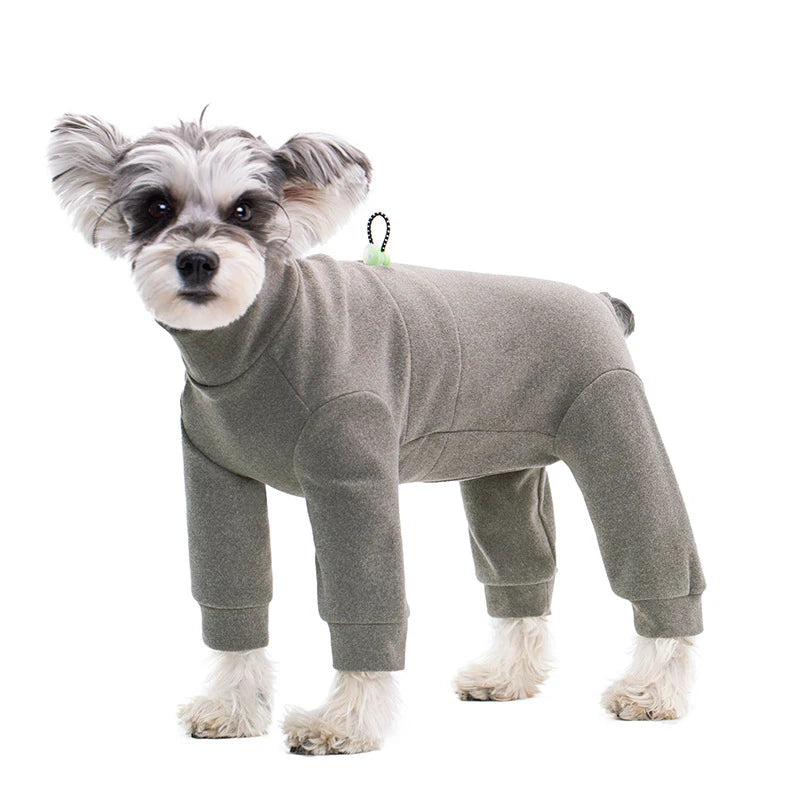 Thermal Fleece Jumpsuit for your pup.