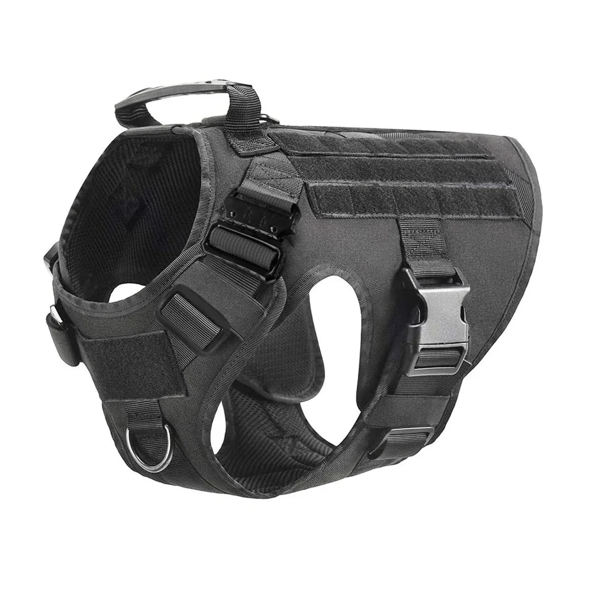 Tactical Dog Harness Collar Leash