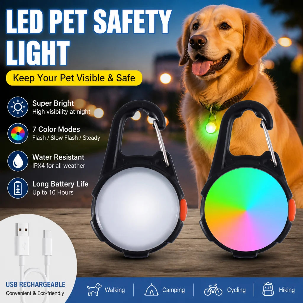 USB Rechargeable LED Safety Light - Ruby approved!