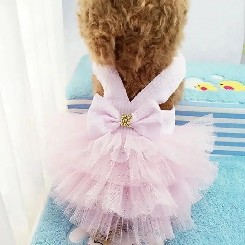 Tutu with Bow for your pup.