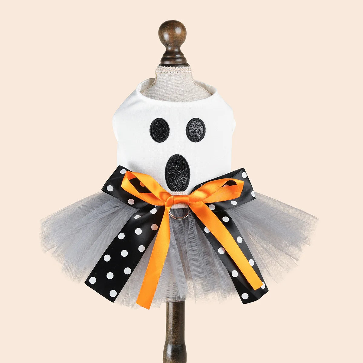 Halloween Skeleton Tutu Dress for your pup.