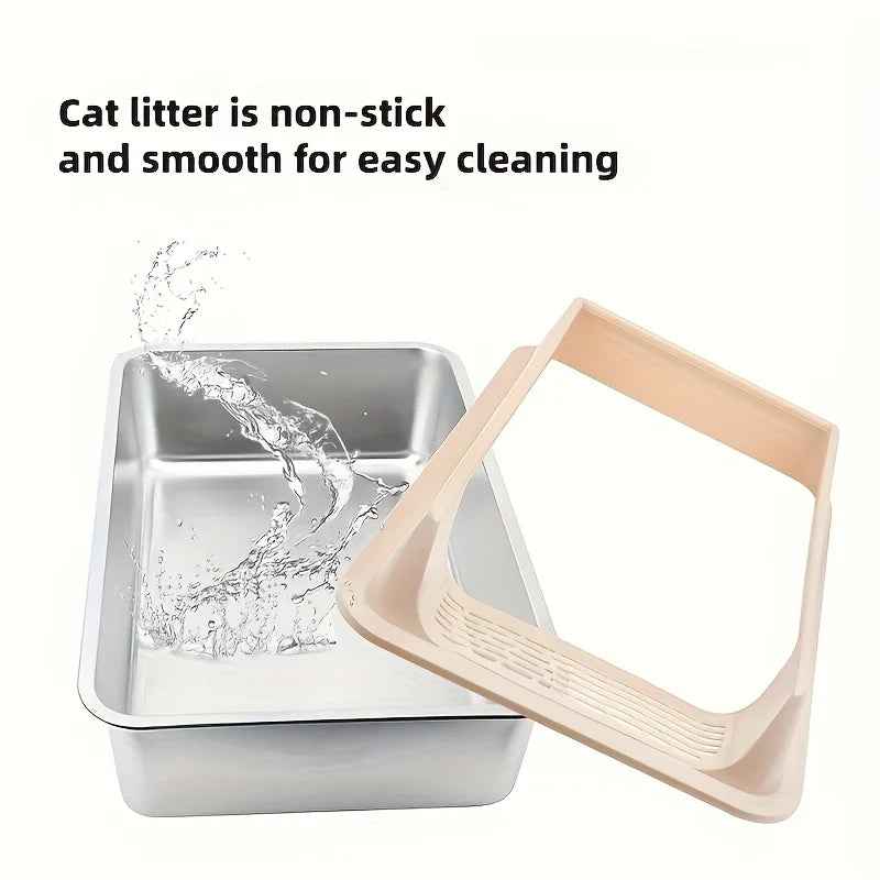 Stainless Steel Litter Box