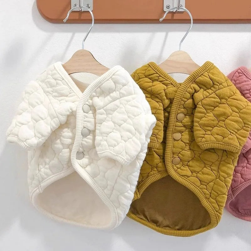 Thick Warm Cotton Jacket for your pup.