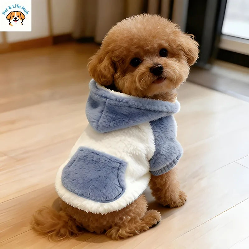 Fleece Hoodie for your pup.