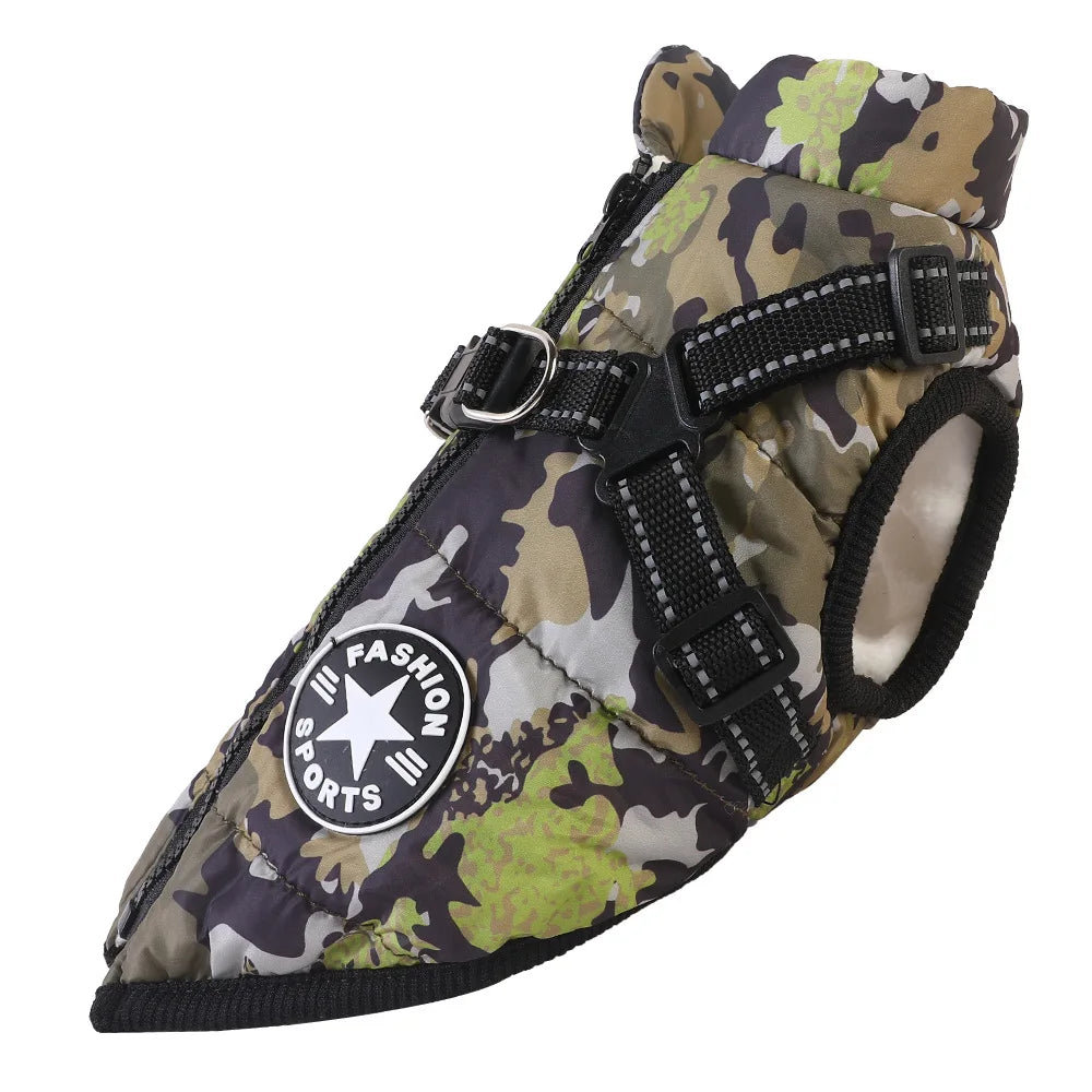Reflective & Waterproof Winter Jacket for your pup.