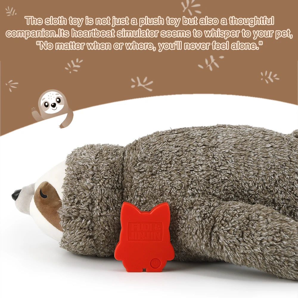 Sloth Heartbeat Toy for Stress Relief and Soothing.