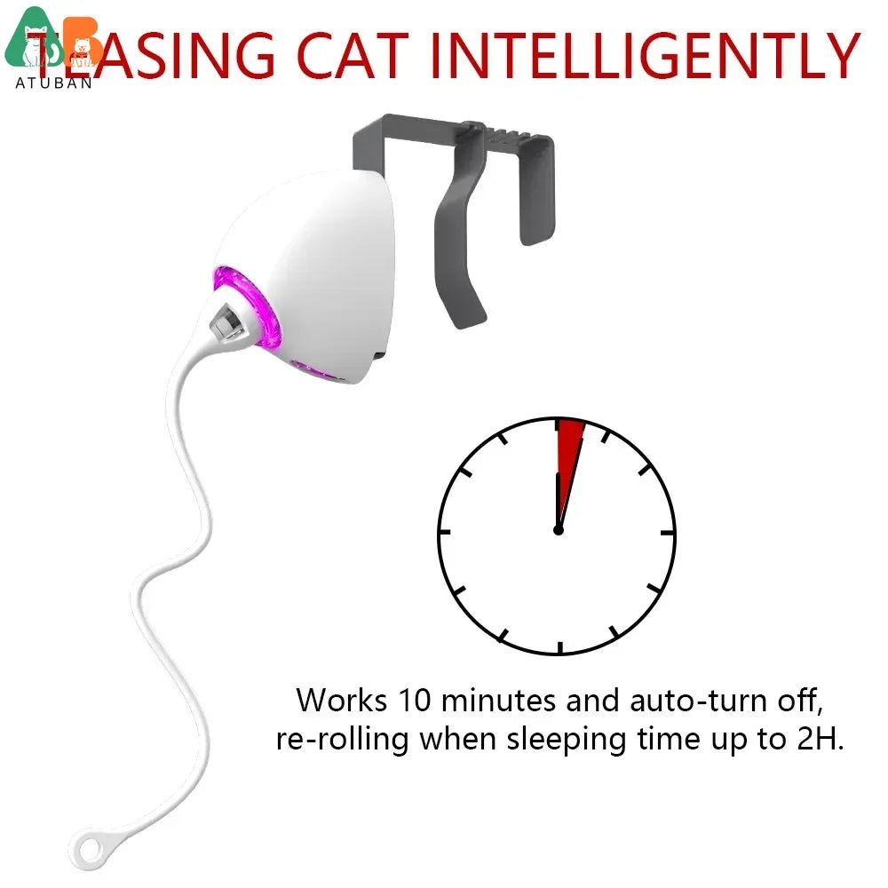 Automatic Electric Cat Toy Rope Teaser