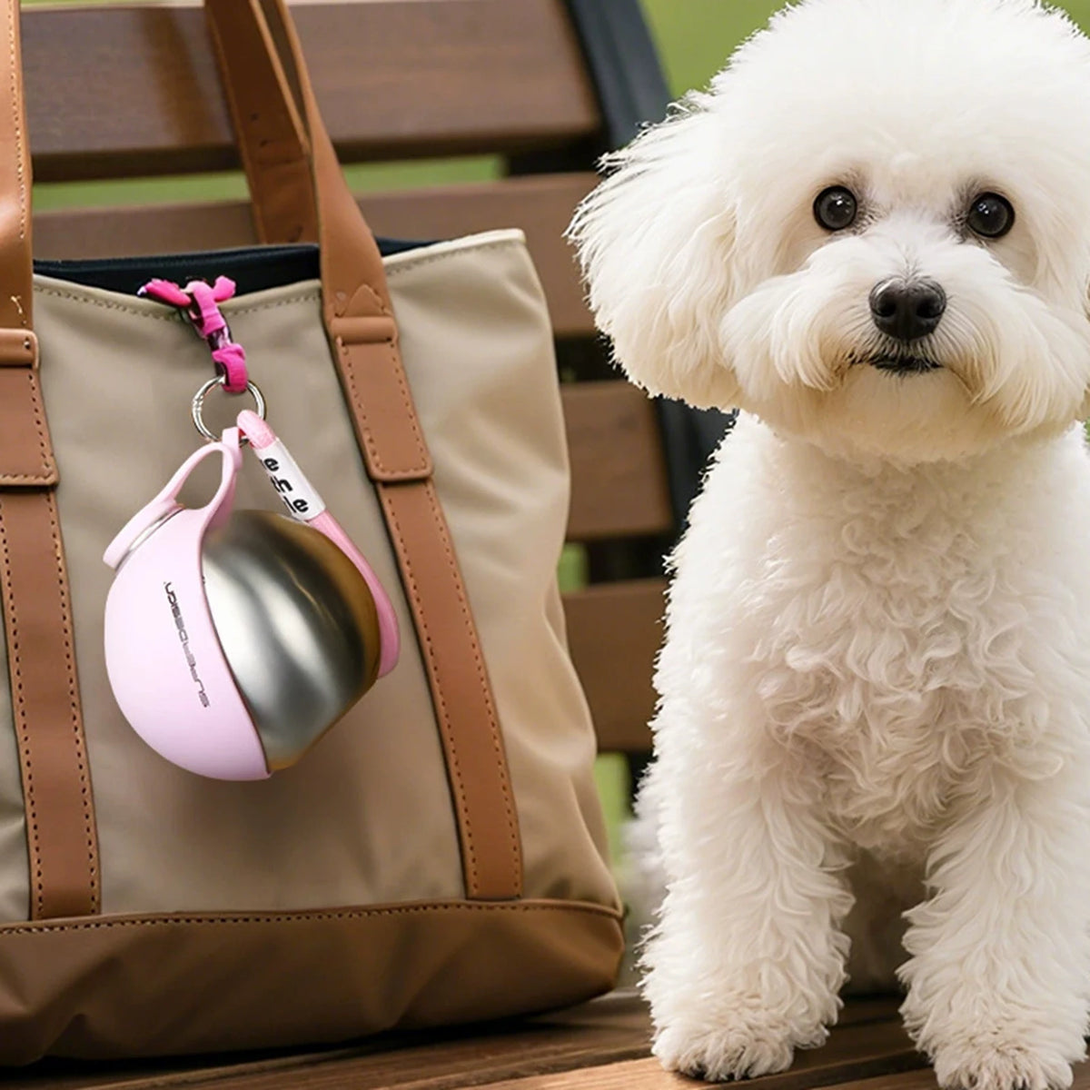 Stainless Steel Collapsible Portable Water Bowl