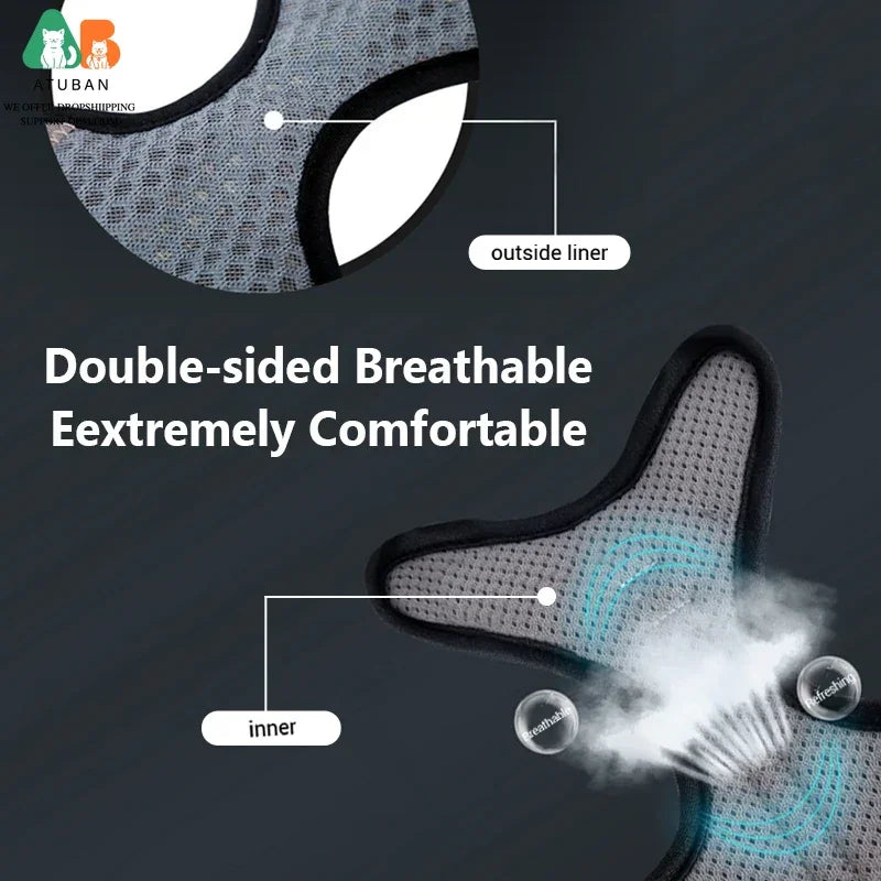 Reflective Escape Proof Cat Harness and Leash for Walking,