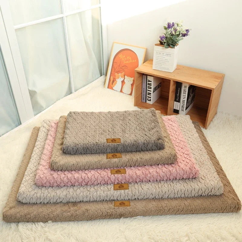 Washable Faux Fur Cover Orthopedic Waterproof Bed