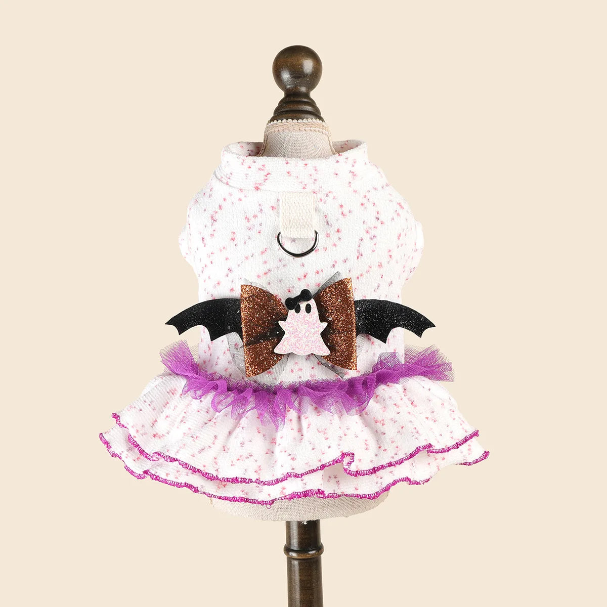 Halloween Skeleton Tutu Dress for your pup.