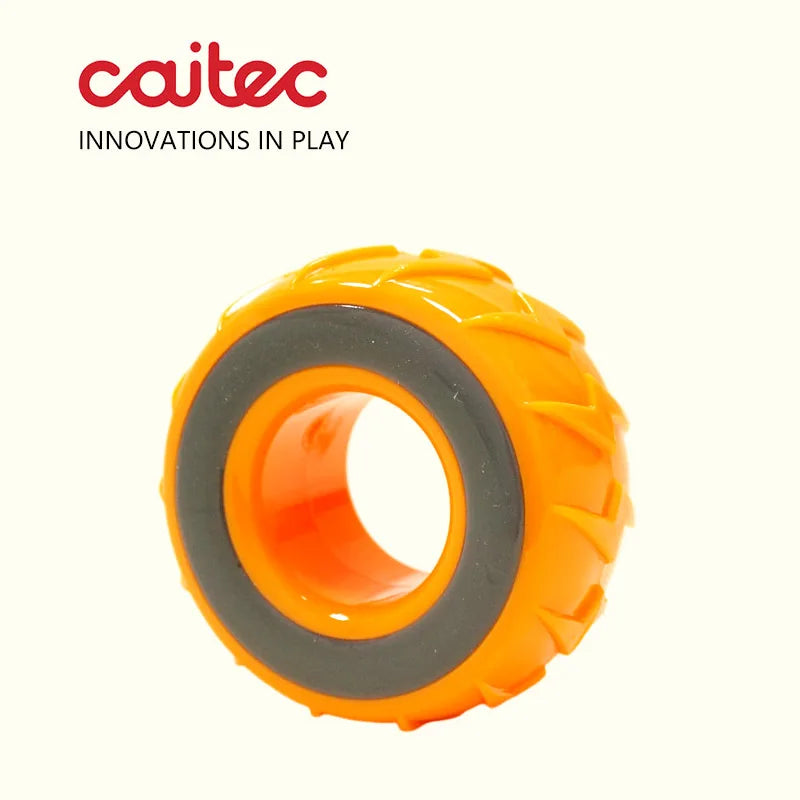 Floatable, Squeaking Tire for your pup.