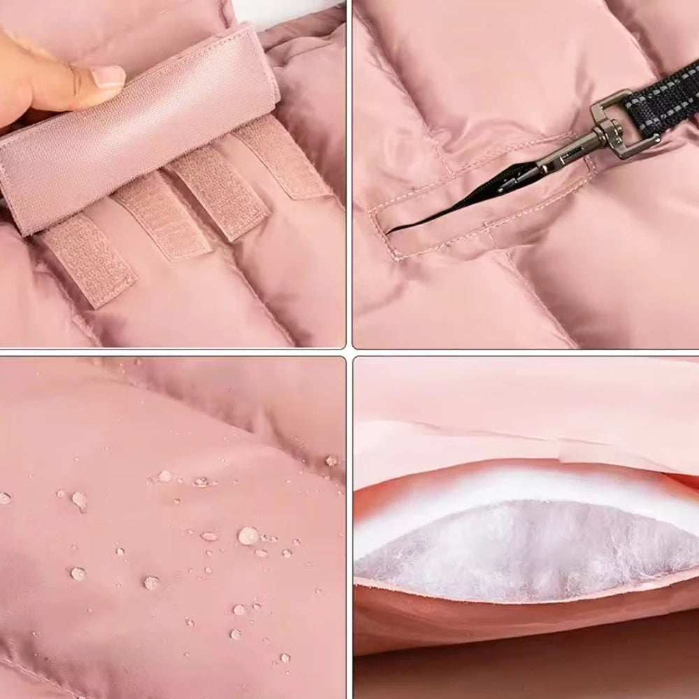 Reflective Winter Coat for your pup.