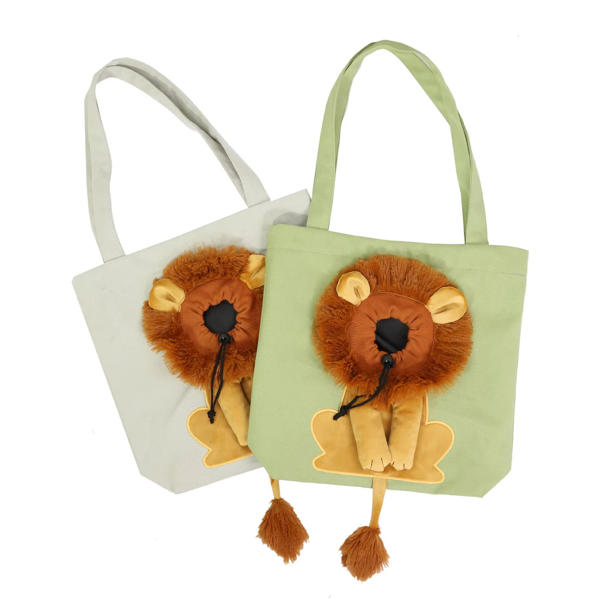 Lion Design Portable Small Pet Carrier